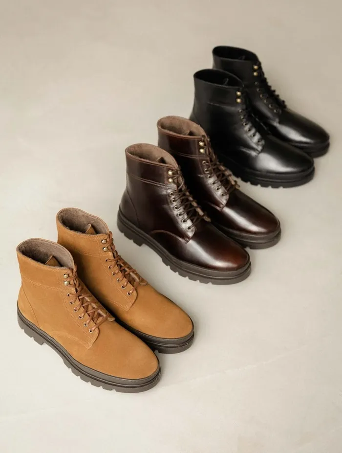 Walber Bison Men Bobbies Boots