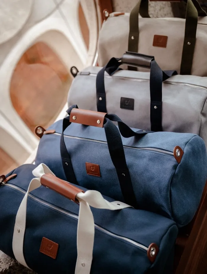 Wembley Sorrento Grey Men Bobbies Travel Bags