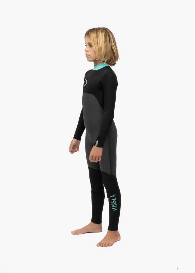 Wetsuits 7 Seas 32 Boys Back Zip Full Suit Phantom 8211 Vissla Youth
