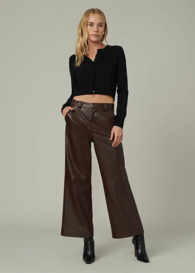 Wide Leg THE MIA TROUSER Coffee Bean 8211 Joe8217s Jeans Women