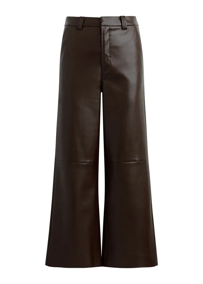 Wide Leg THE MIA TROUSER Coffee Bean 8211 Joe8217s Jeans Women