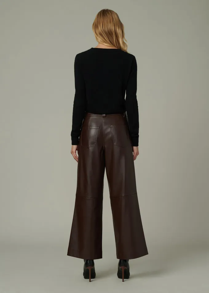 Wide Leg THE MIA TROUSER Coffee Bean 8211 Joe8217s Jeans Women