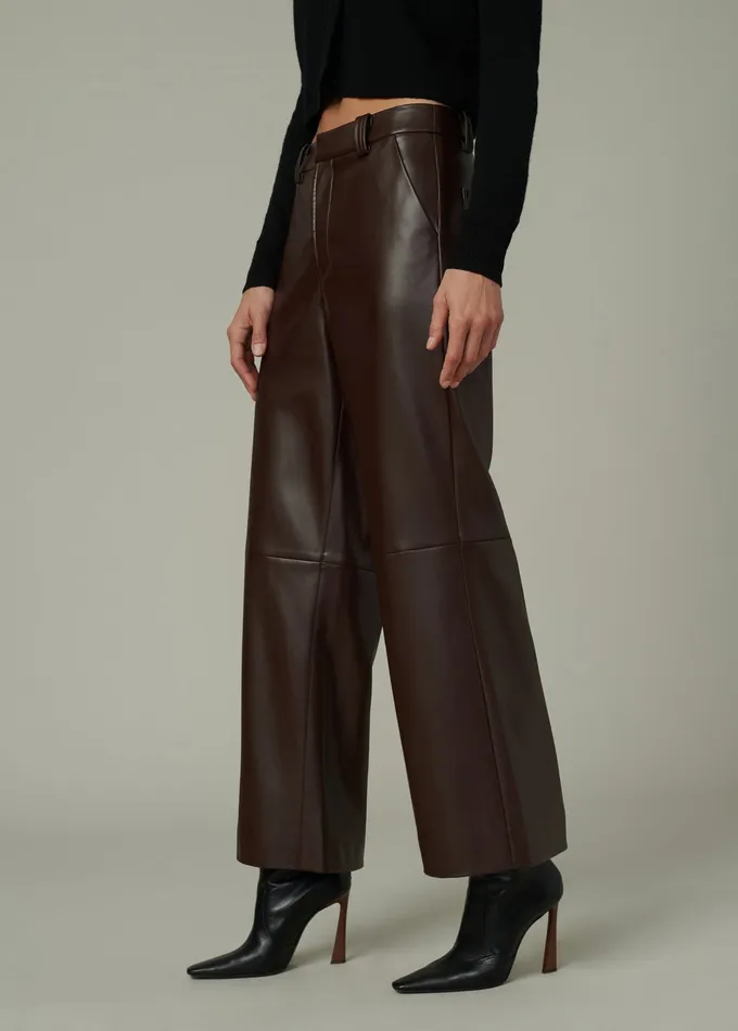 Wide Leg THE MIA TROUSER Coffee Bean 8211 Joe8217s Jeans Women
