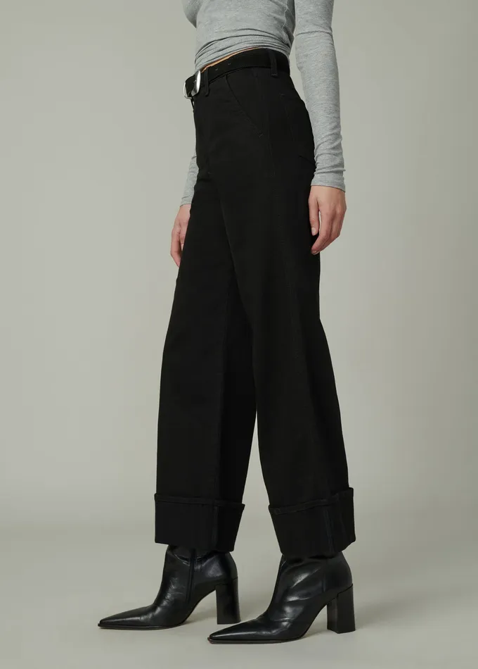 Wide Leg THE TRIXIE Black Joe8217s Jeans Women