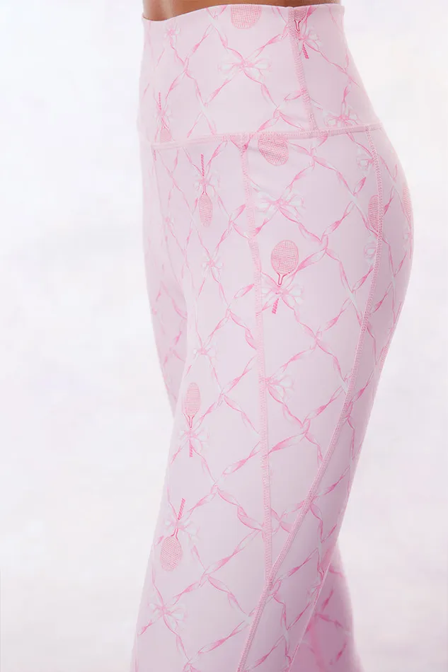 Women Active LoveShackFancy Highland Active Legging Candy Lipstick