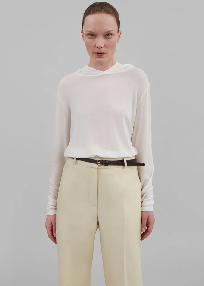 Women Adira Hoodie 8211 White The Frankie Shop Tops