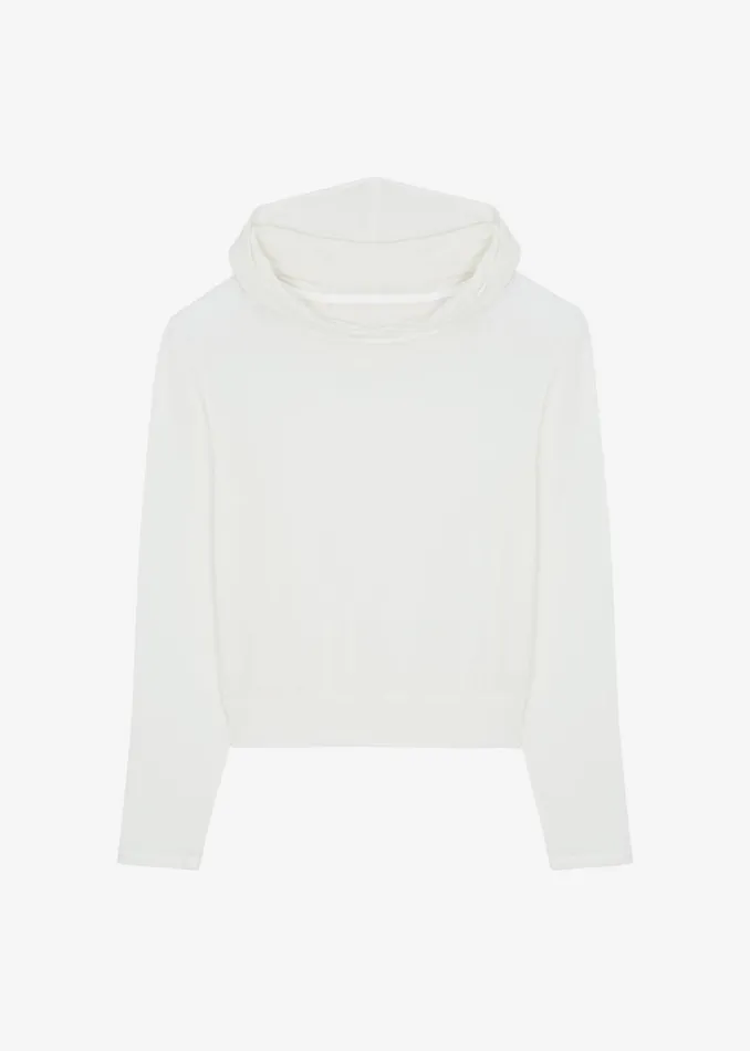 Women Adira Hoodie 8211 White The Frankie Shop Tops
