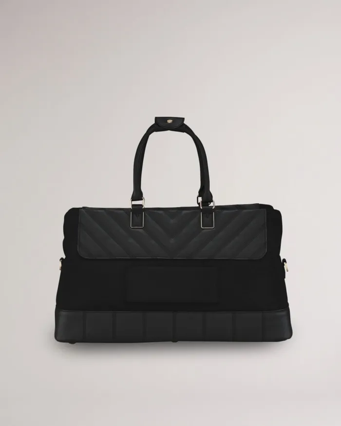 Women ALAINIE 8211 Softside Cabin Duffle Tote Bag 36x46x25cm Black Ted Baker Suitcases and Travel Bags