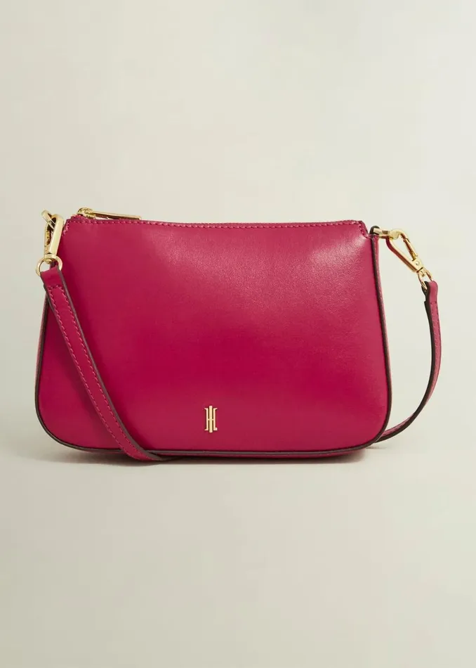 Women Bags Hobbs Briella Leather Crossbody Bag Cranberry Pink