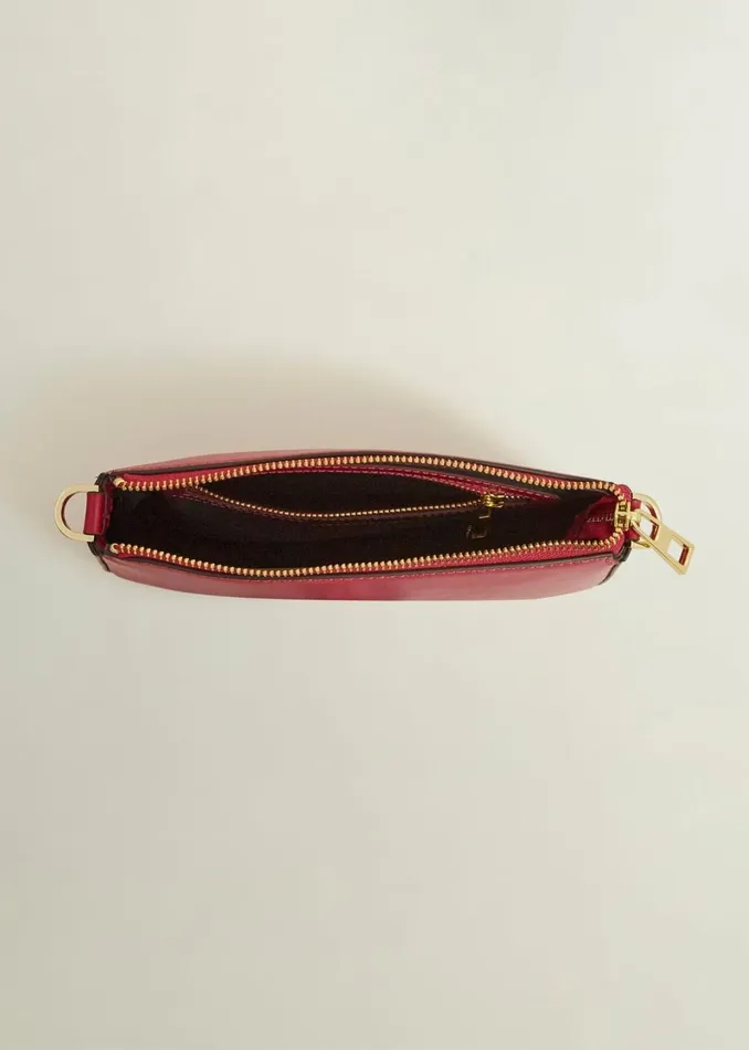 Women Bags Hobbs Briella Leather Crossbody Bag Cranberry Pink