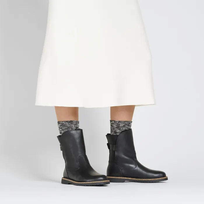 Women Birkenstock Boots Uppsala Shearling Black