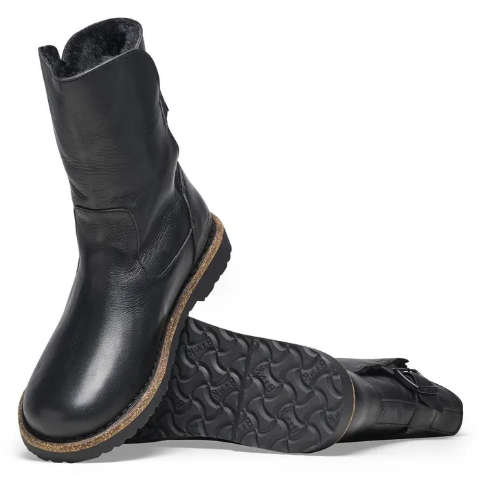 Women Birkenstock Boots Uppsala Shearling Black