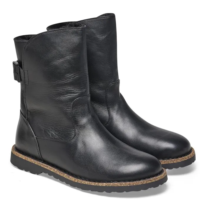 Women Birkenstock Boots Uppsala Shearling Black