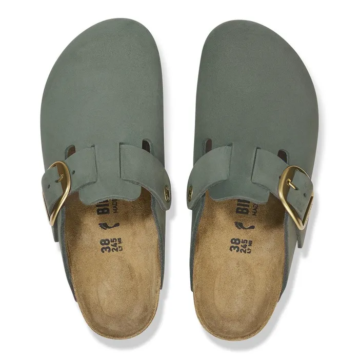 Women Birkenstock Clogs Boston Big Buckle Thyme