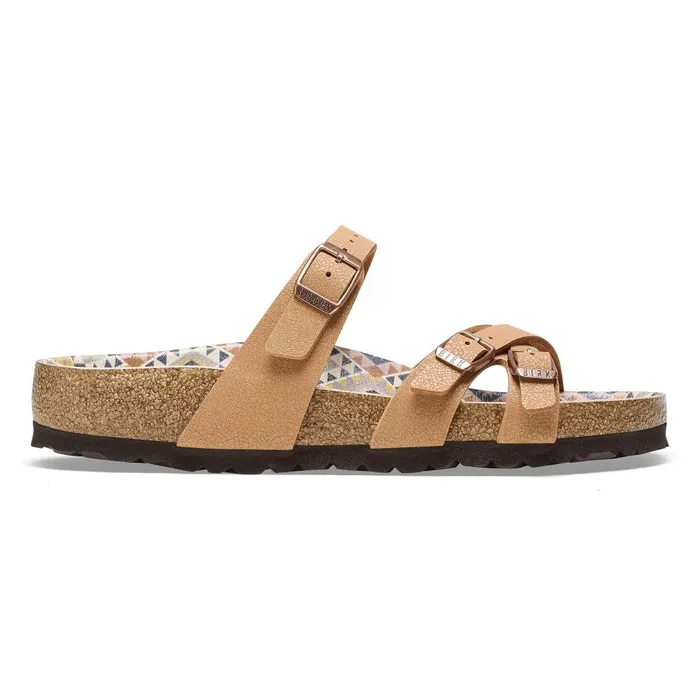 Women Birkenstock MultiStrap Franca Vegan Pecan