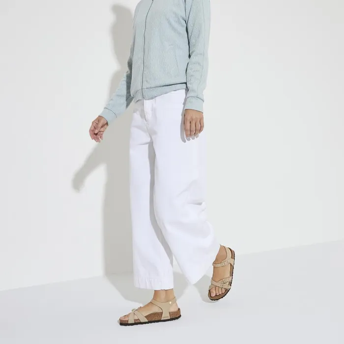 Women Birkenstock MultiStrap Kumba Soft Footbed Sandcastle