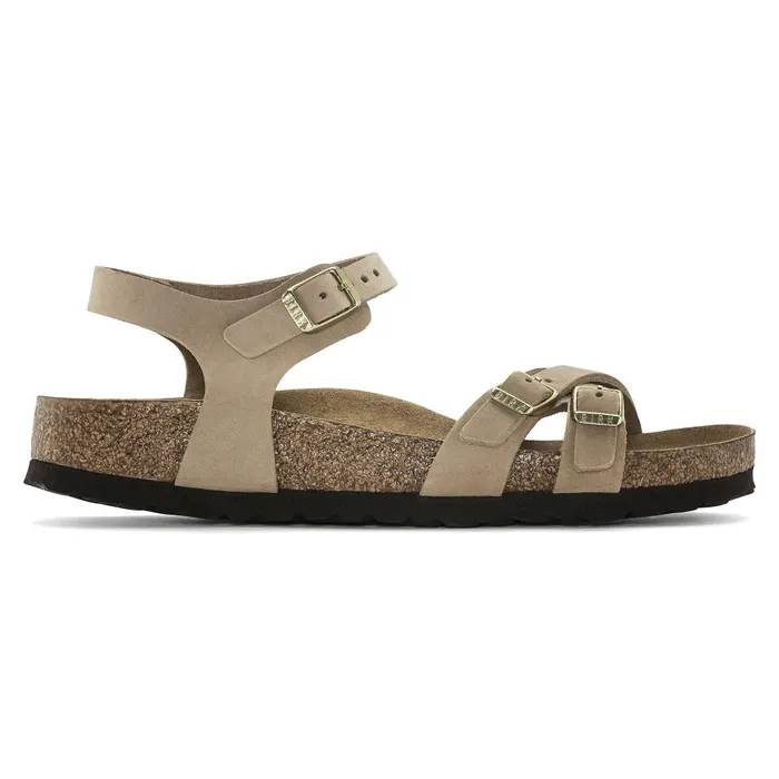 Women Birkenstock MultiStrap Kumba Soft Footbed Sandcastle