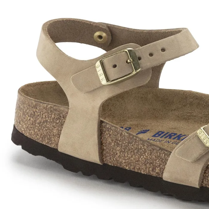 Women Birkenstock MultiStrap Kumba Soft Footbed Sandcastle