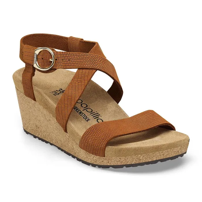 Women Birkenstock MultiStrap Sibyl Burnt Orange