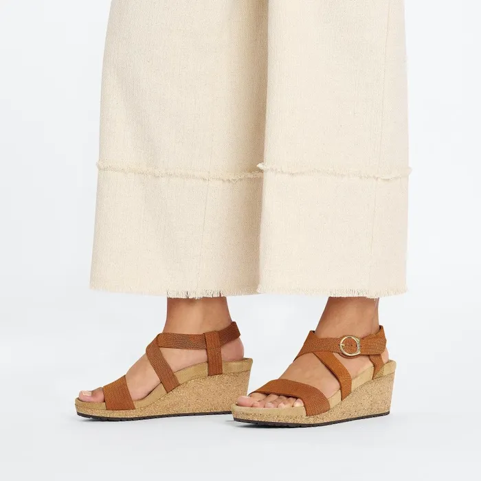 Women Birkenstock MultiStrap Sibyl Burnt Orange