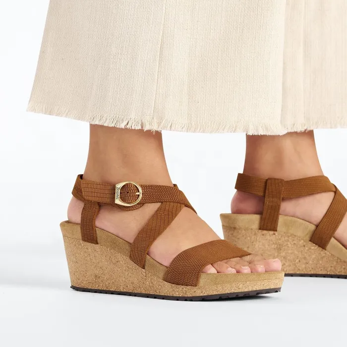Women Birkenstock MultiStrap Sibyl Burnt Orange