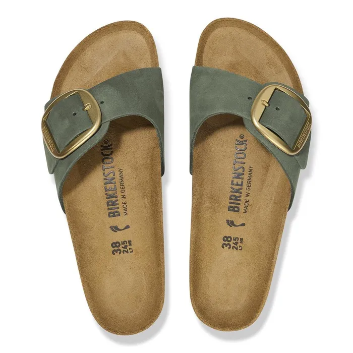 Women Birkenstock OneStrap Madrid Big Buckle Thyme