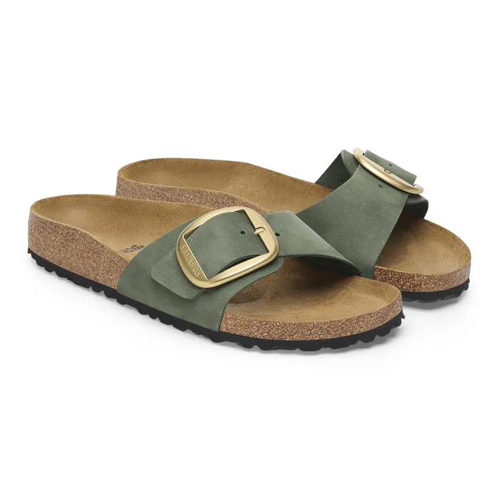 Women Birkenstock OneStrap Madrid Big Buckle Thyme