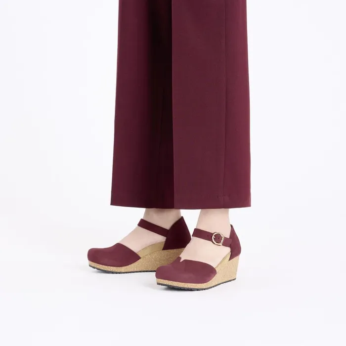 Women Birkenstock OneStrap Mary RingBuckle Zinfandel