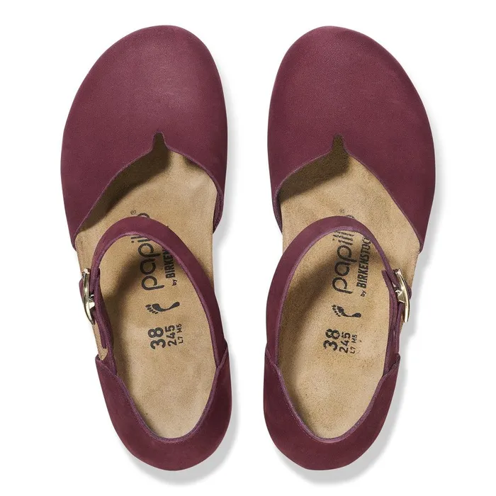 Women Birkenstock OneStrap Mary RingBuckle Zinfandel