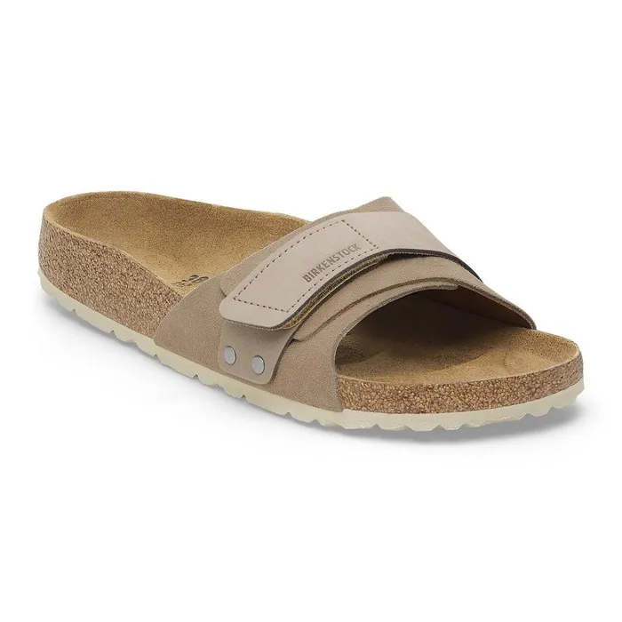 Women Birkenstock OneStrap Oita Taupe