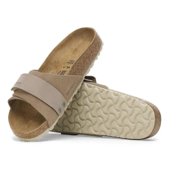 Women Birkenstock OneStrap Oita Taupe