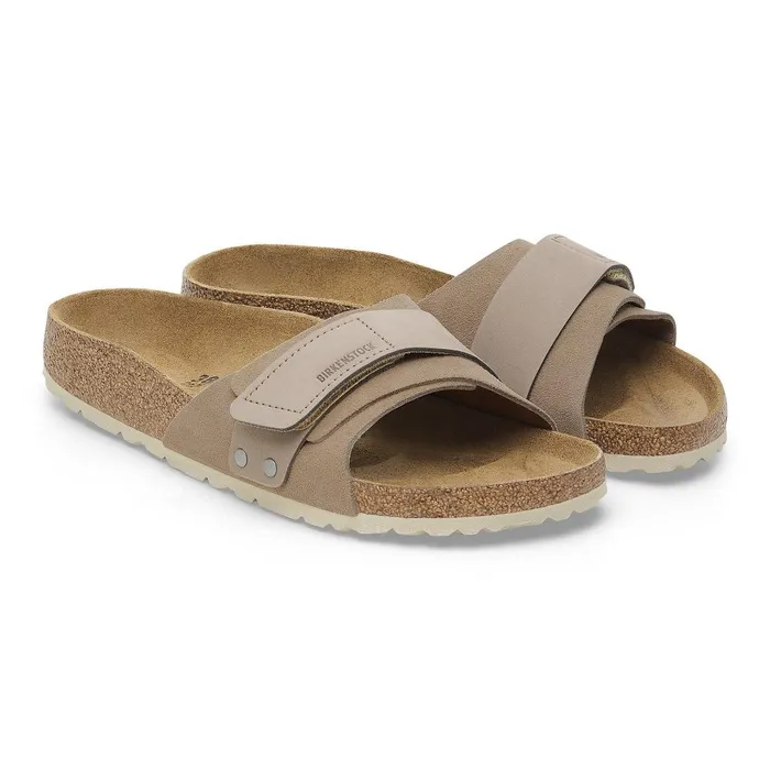 Women Birkenstock OneStrap Oita Taupe