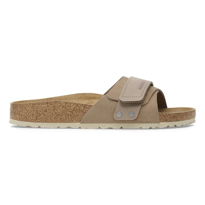 Women Birkenstock OneStrap Oita Taupe