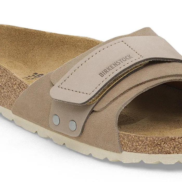 Women Birkenstock OneStrap Oita Taupe