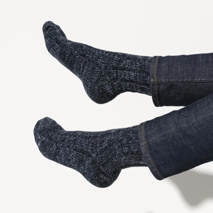 Women Birkenstock Socks Cotton Twist Blue