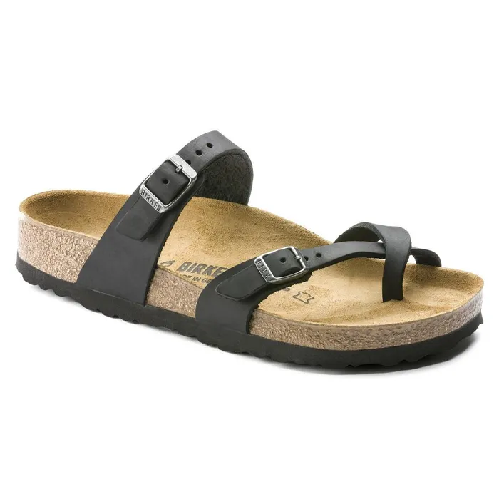 Women Birkenstock Thong Mayari Black