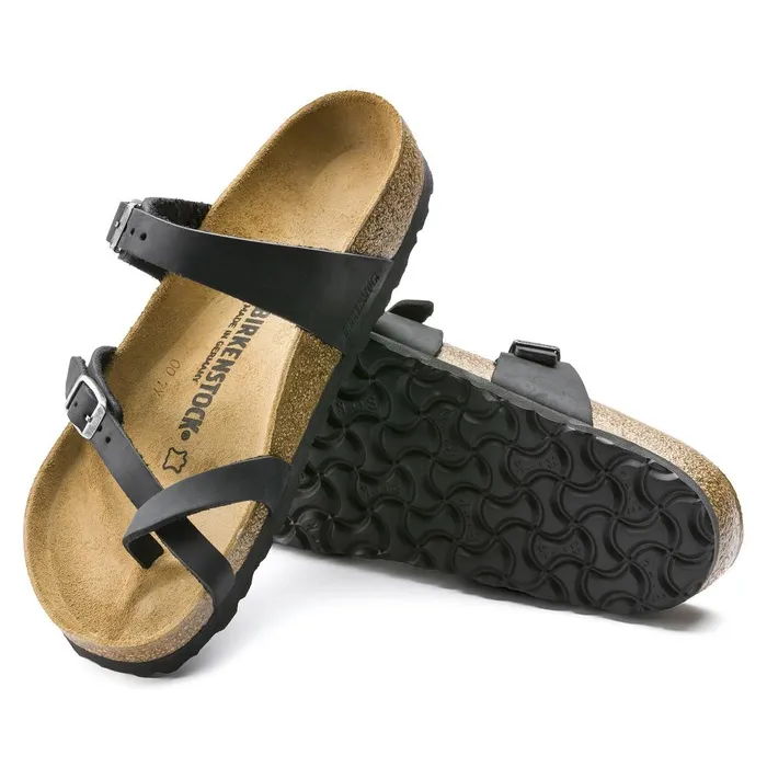 Women Birkenstock Thong Mayari Black