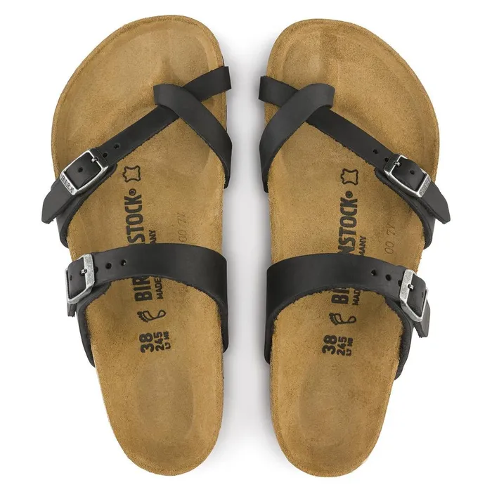 Women Birkenstock Thong Mayari Black