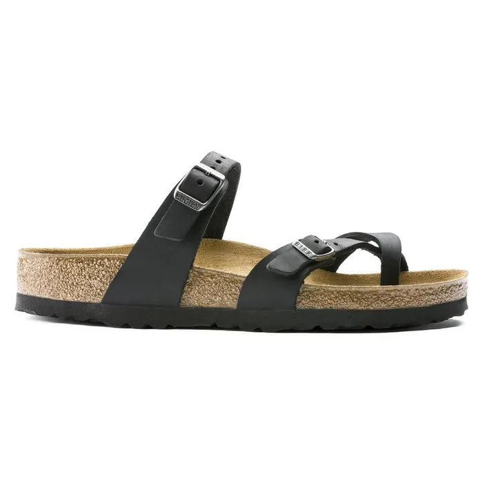 Women Birkenstock Thong Mayari Black