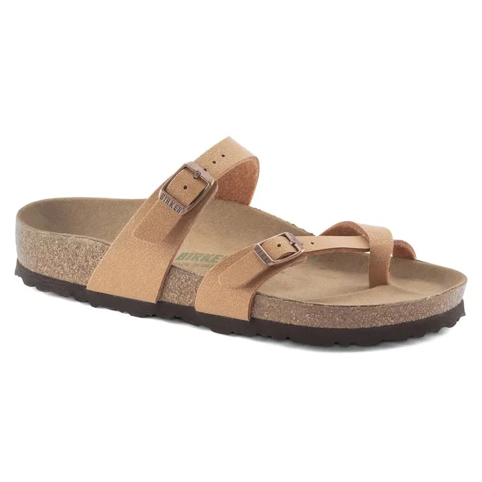 Women Birkenstock Thong Mayari Vegan Pecan