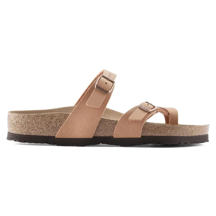 Women Birkenstock Thong Mayari Vegan Pecan