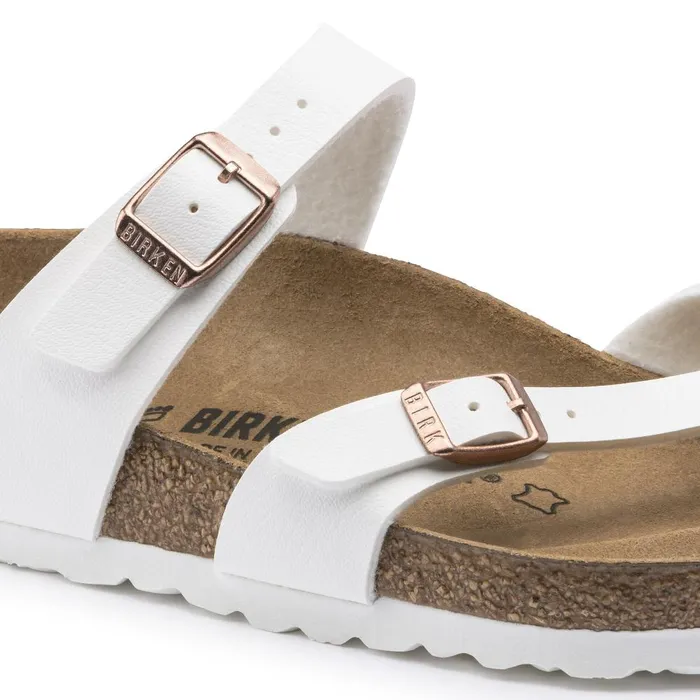 Women Birkenstock Thong Mayari White