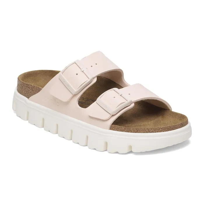 Women Birkenstock TwoStrap Arizona Chunky Light Rose