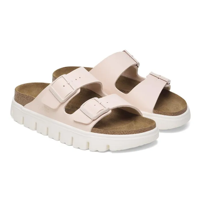 Women Birkenstock TwoStrap Arizona Chunky Light Rose