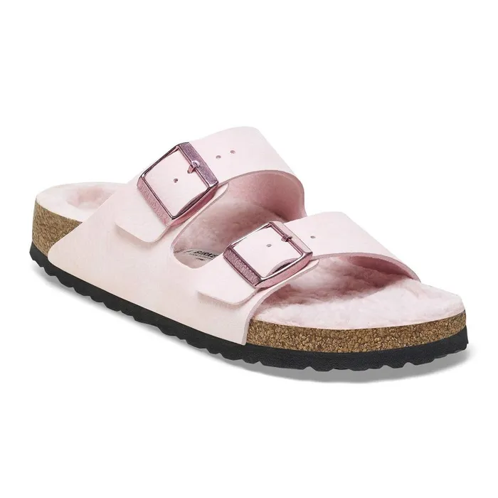 Women Birkenstock TwoStrap Arizona Desert Dust Light Rose