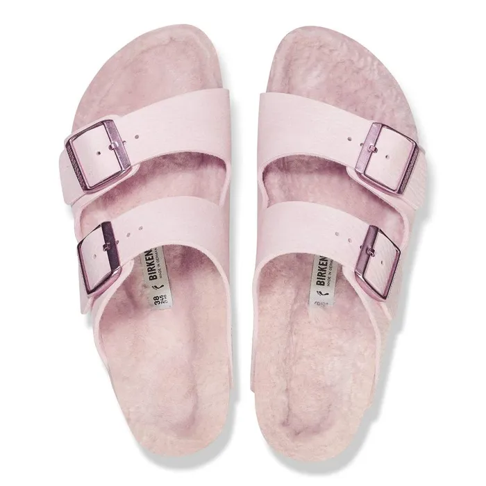 Women Birkenstock TwoStrap Arizona Desert Dust Light Rose