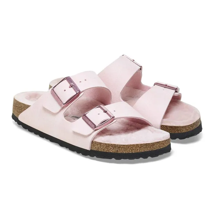 Women Birkenstock TwoStrap Arizona Desert Dust Light Rose