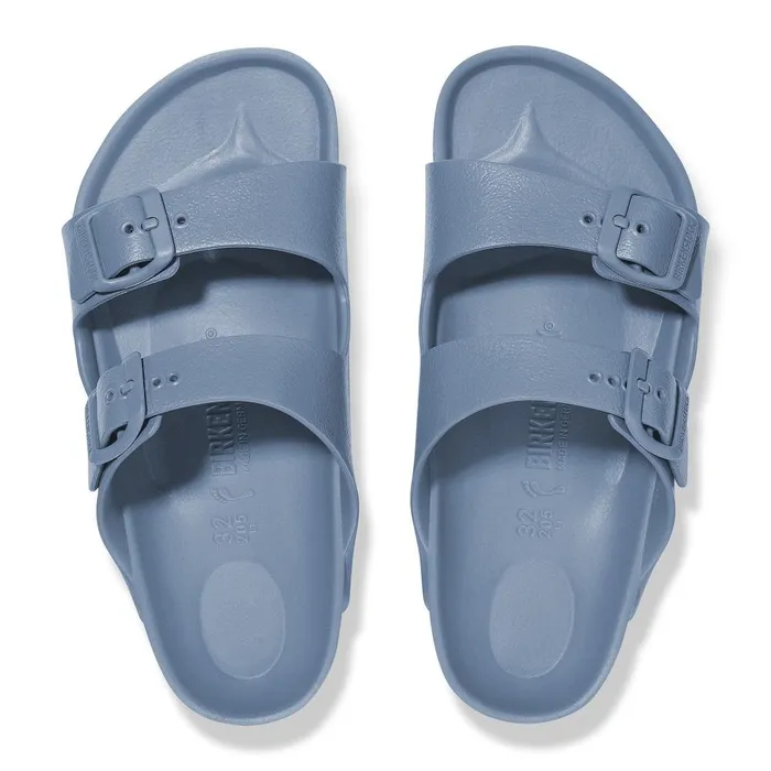 Women Birkenstock TwoStrap Arizona Elemental Blue