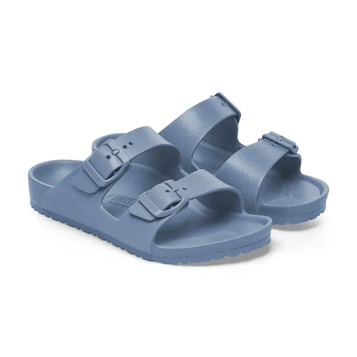 Women Birkenstock TwoStrap Arizona Elemental Blue