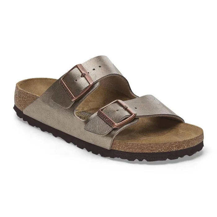 Women Birkenstock TwoStrap Arizona Graceful Taupe